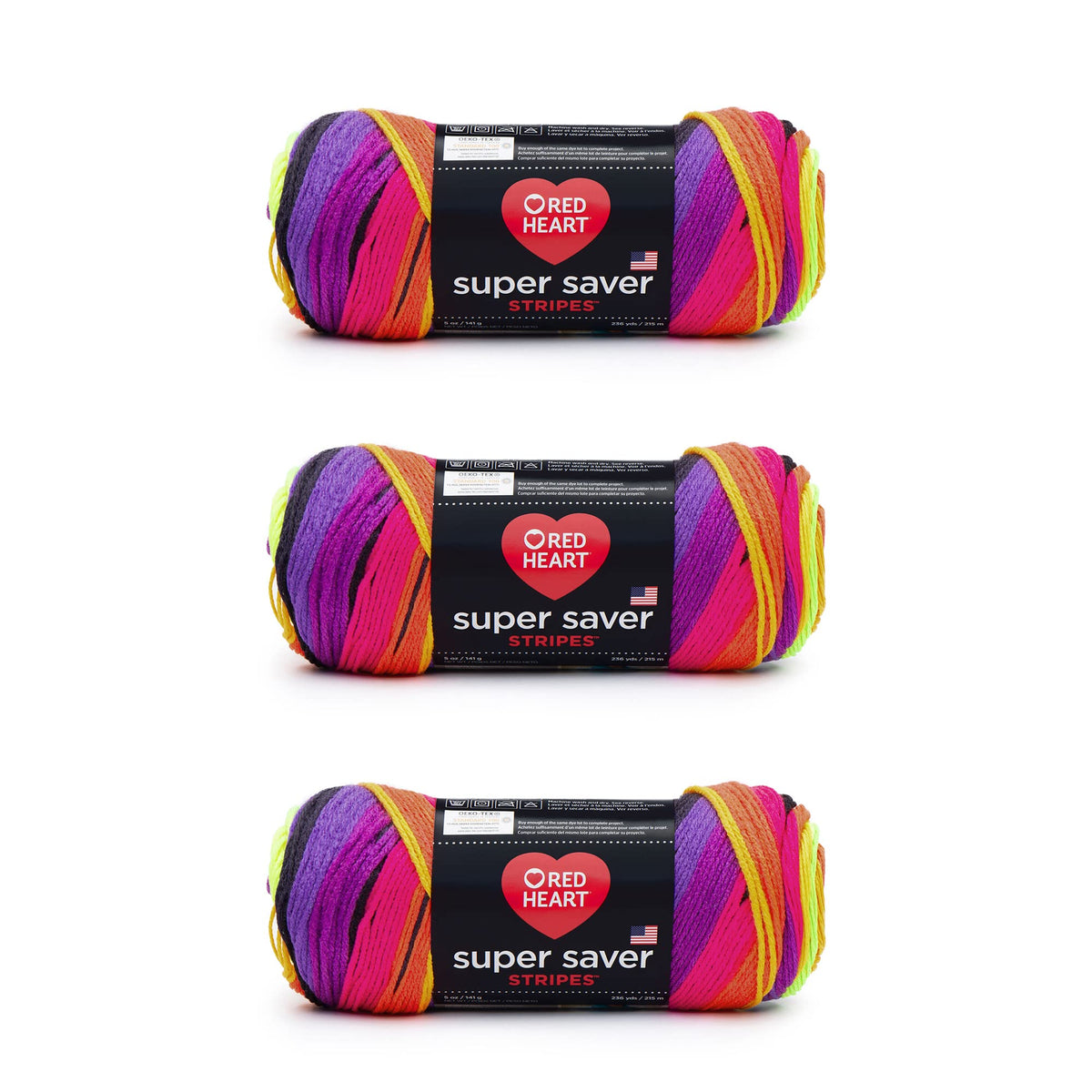 Red Heart Super Saver Yarn for Crocheting & Knitting, Medium Thyme, 3-Pack Jansha Store