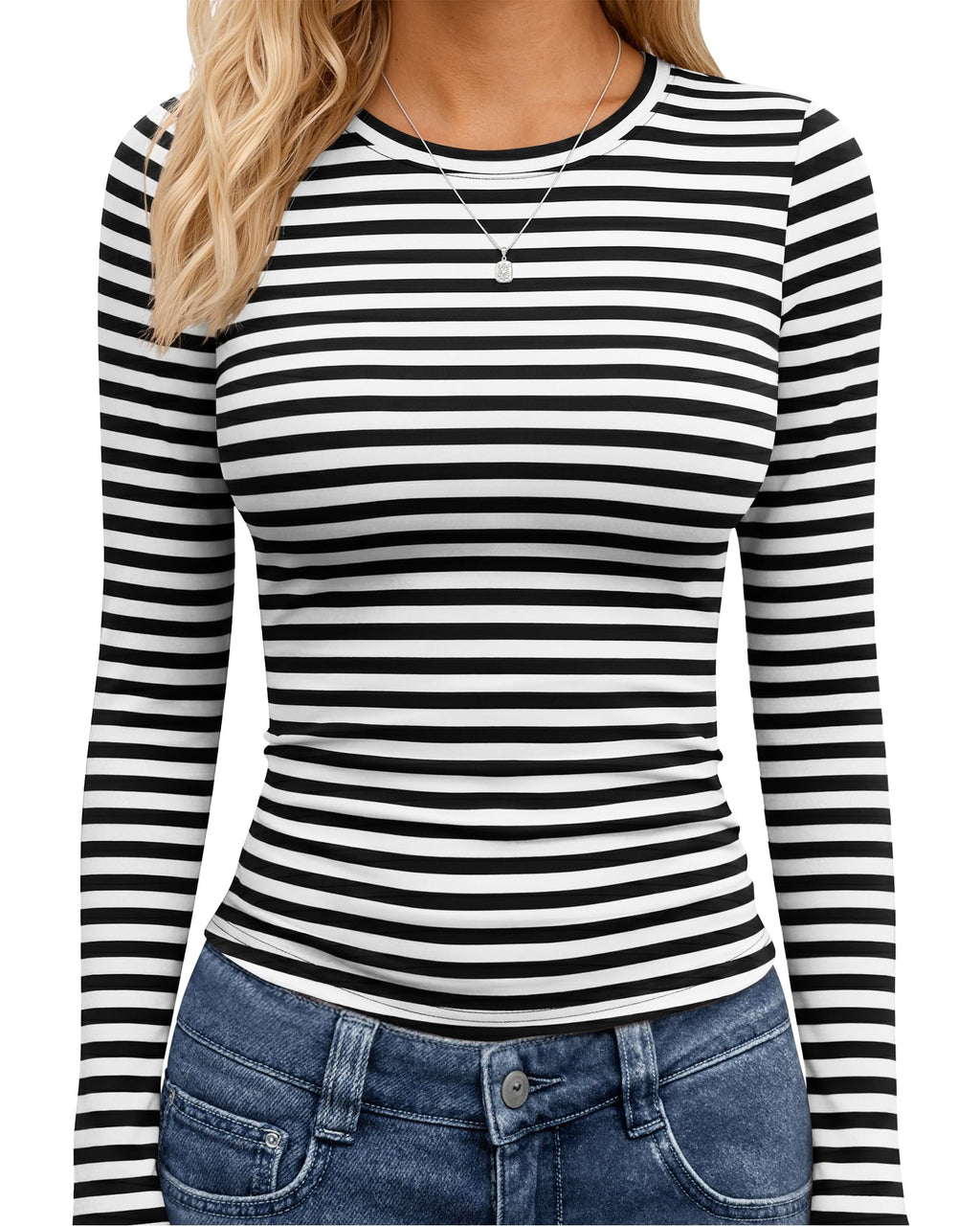 TNNZEET Long Sleeve Shirts for Women Fall Fashion Workout Crop Top Y2K 2026 Jansha Store