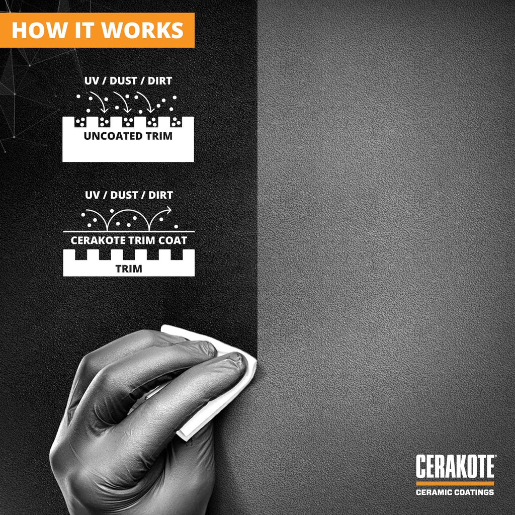 CERAKOTE® Ceramic Trim Coat Kit - Quick Plastic Trim Restorer - Ceramic Coating Guaranteed Restoration to Last Over 200 Washes – A Ceramic Coating, Not a Dressing Jansha Store