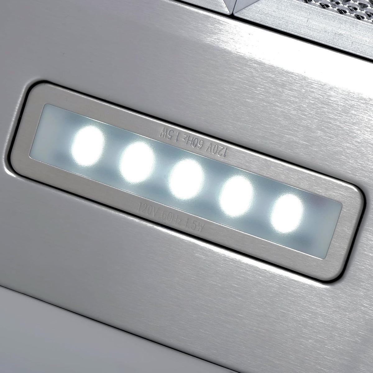 COSMO COS-5MU30 30 in. Delta Collection Ducted Under Cabinet Range Hood, Button Controls, Reusable Filters, LED Lights, Stainless Steel Jansha Store