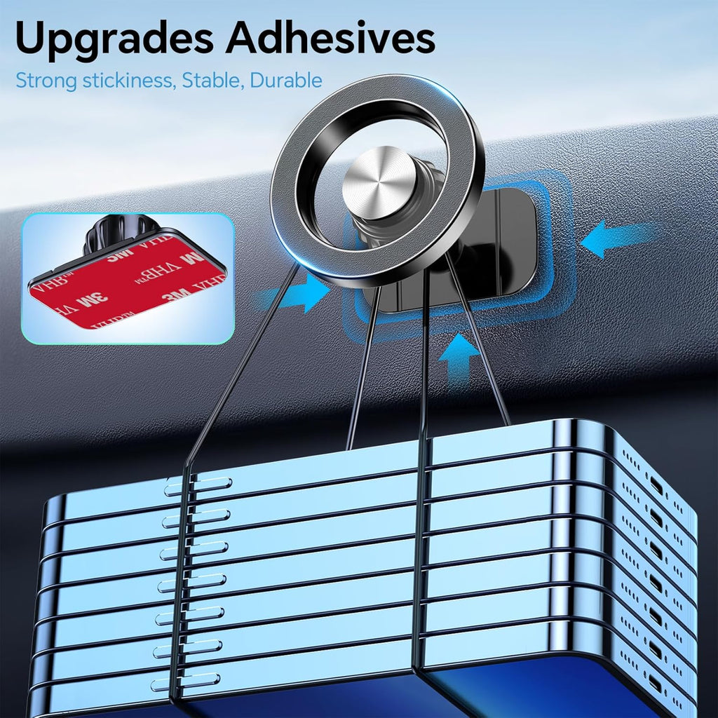 Kaistyle for Magsafe Car Mount【Strong Magnet】 Magnetic Phone Holder for Car Phone Holder Mount Dash Mounted Holders Phone Holders for Your Car Accessories for Women Men for iPhone 18 Pro Max 17 16 15 Jansha Store