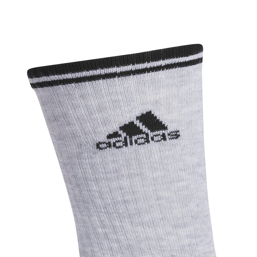 adidas Mens Athletic Cushioned 6-Pack Crew Socks Casual - Green Jansha Store