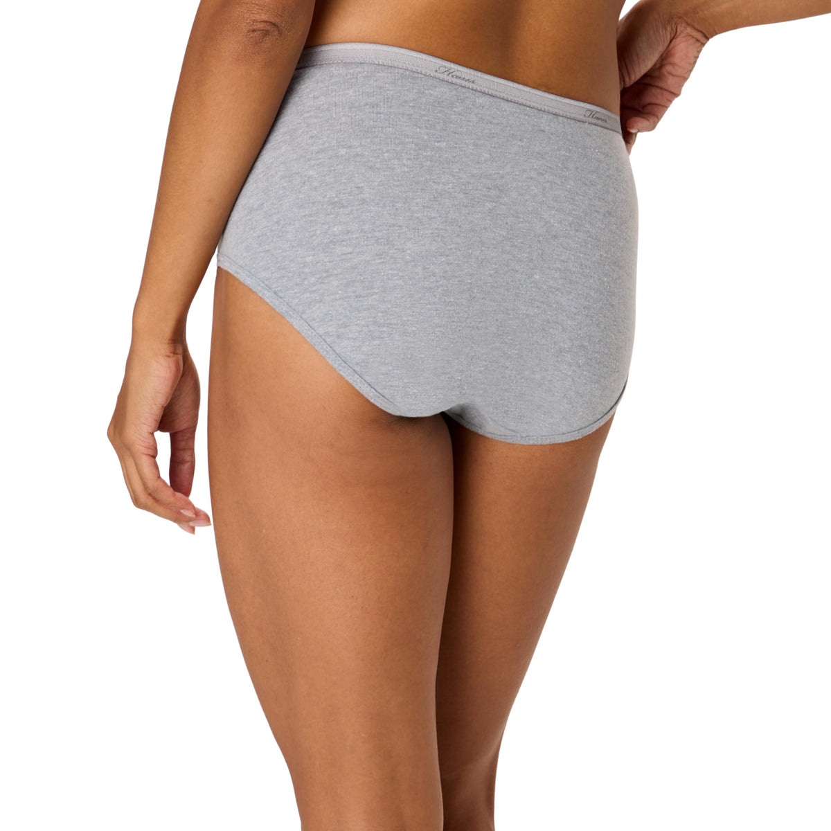 Hanes Women's Underwear Pack, 10-Pack, Full-Coverage Cotton Blend Panties, Moisture-Wicking Underwear for Women Jansha Store