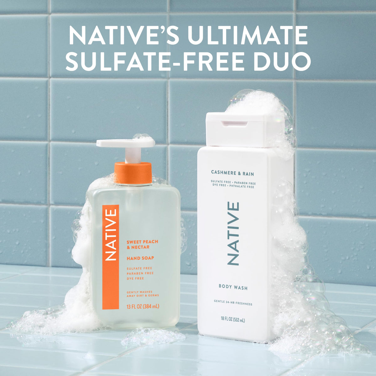 Native Clean Body Wash for Women & Men, Eucalyptus & Mint, 18 fl oz Jansha Store
