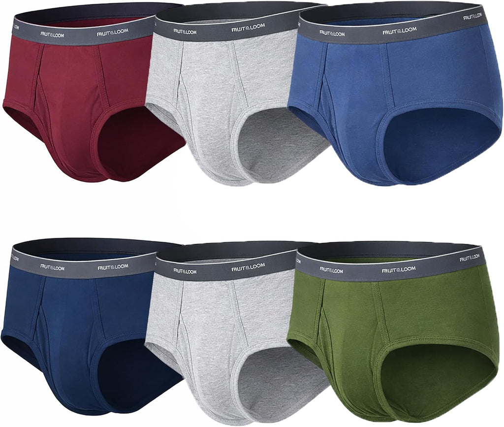 Fruit of the Loom Men's Underwear Briefs, Tag Free & Moisture Wicking Jansha Store