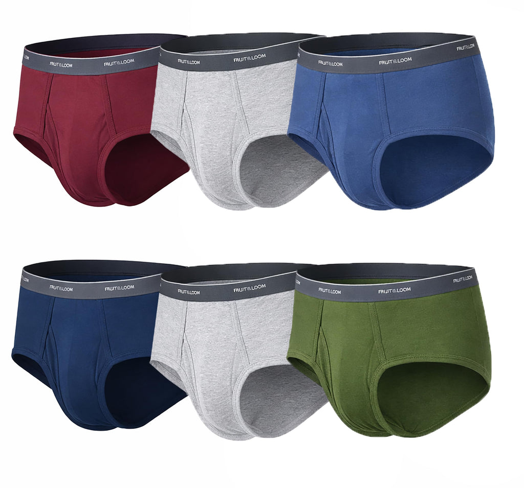 Fruit of the Loom Men's Underwear Briefs, Tag Free & Moisture Wicking Jansha Store