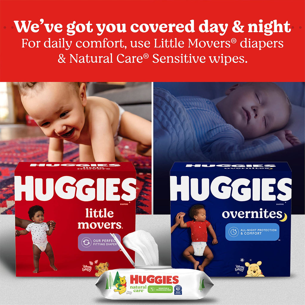 Huggies Overnites Diapers Size 5, 50 Count Jansha Store