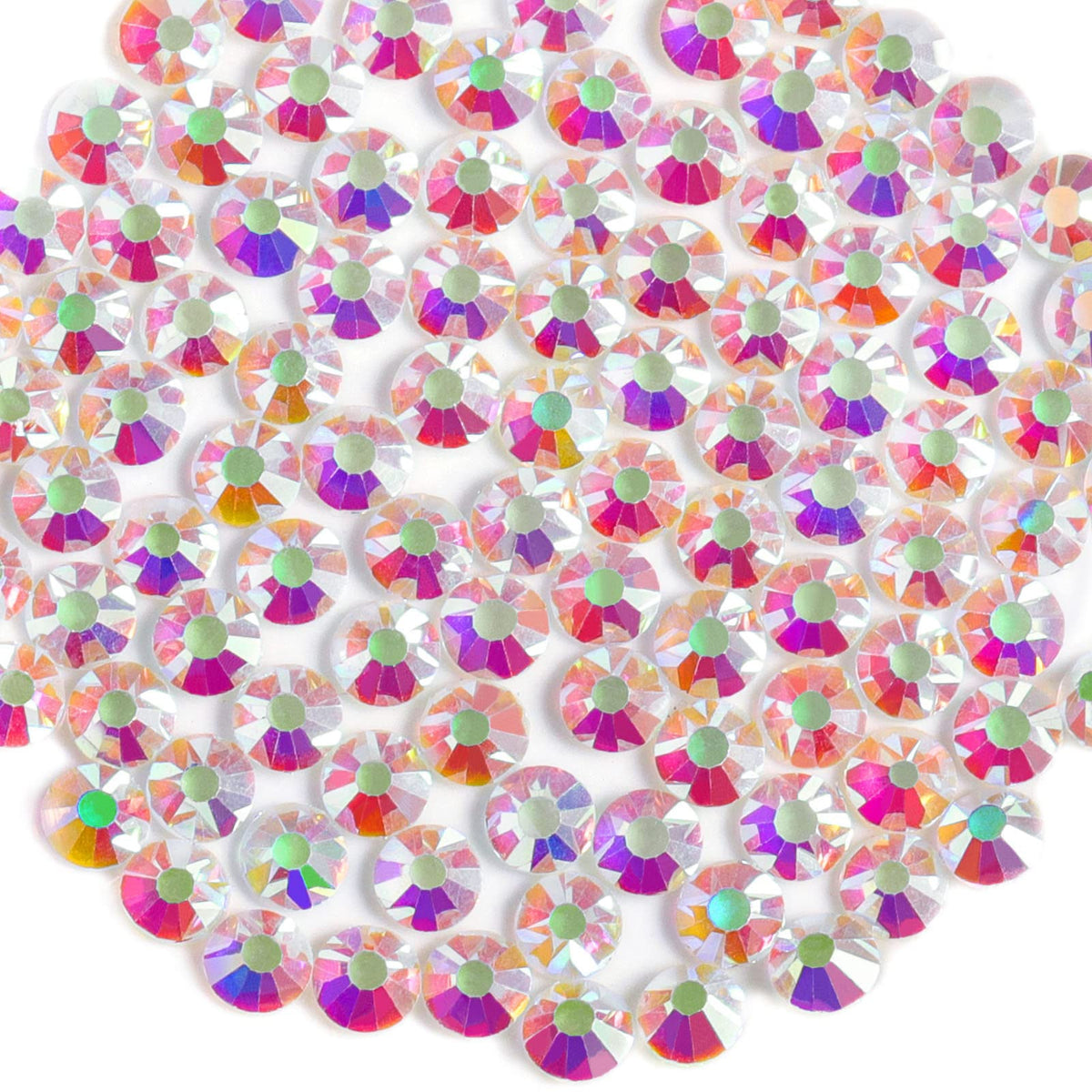 Beadsland Flat Back Crystal Rhinestones,Crystal AB, SS20, 1440pcs Jansha Store