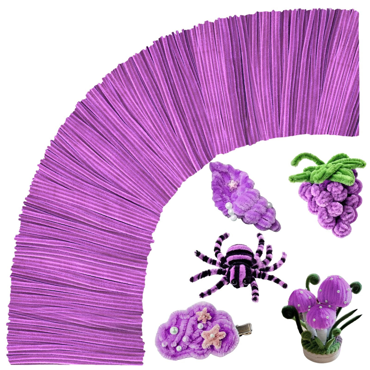 200Pcs Glitter Pipe Cleaners Craft Bulk,Art Aupplies Toys for Kids,DIY Multicolor Sparkly Chenille Stems for Halloween/Christmas Home Decor,Xmas Gift Wrapping and Festival Party Decoration Present Jansha Store