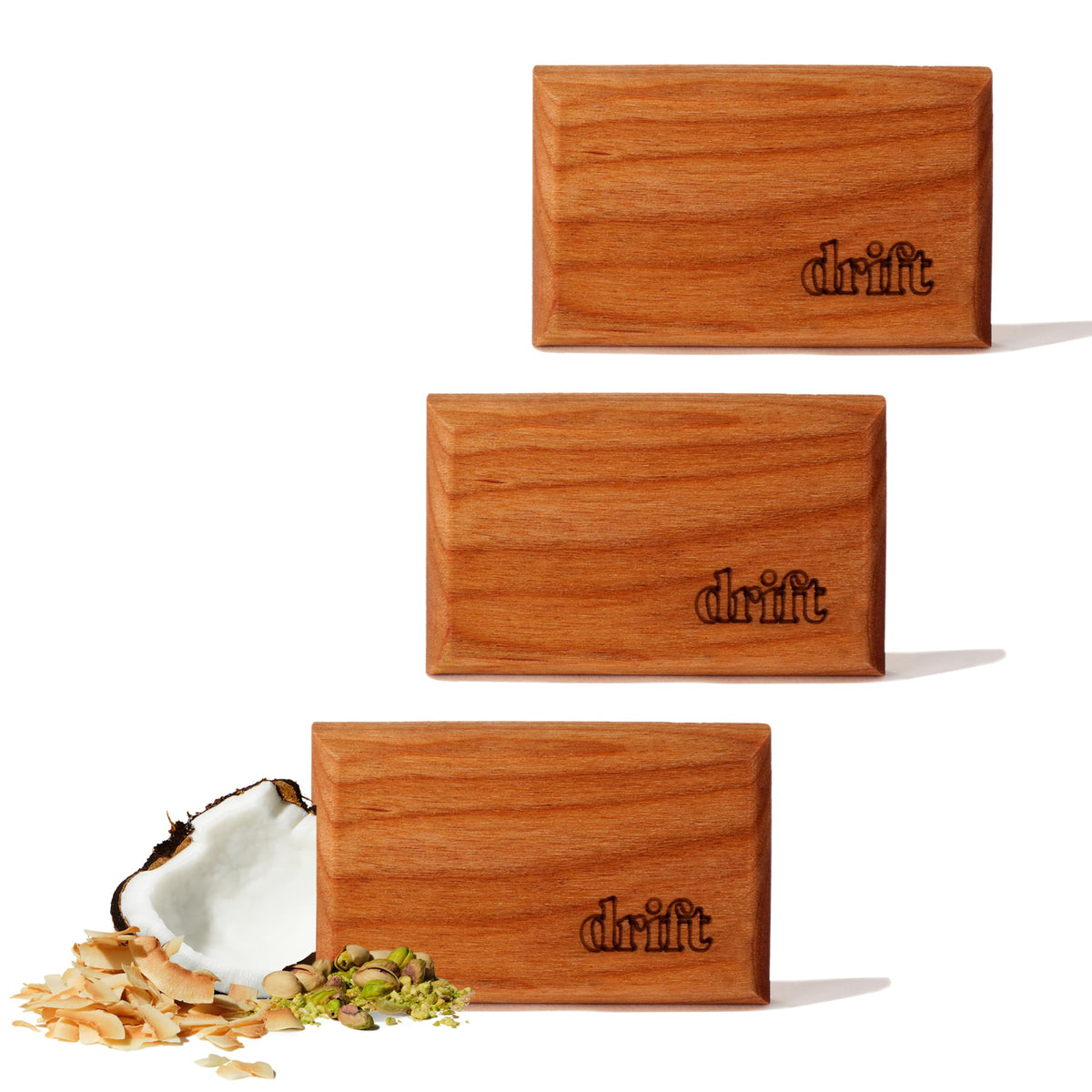 Drift Car Air Freshener - The Original Wood Air Freshener - Car Odor Eliminator - Long Lasting Scent - Essential Oils - Clean Ingredients - Amber Scent 3 Pack Refill - NO CLIP INCLUDED Jansha Store