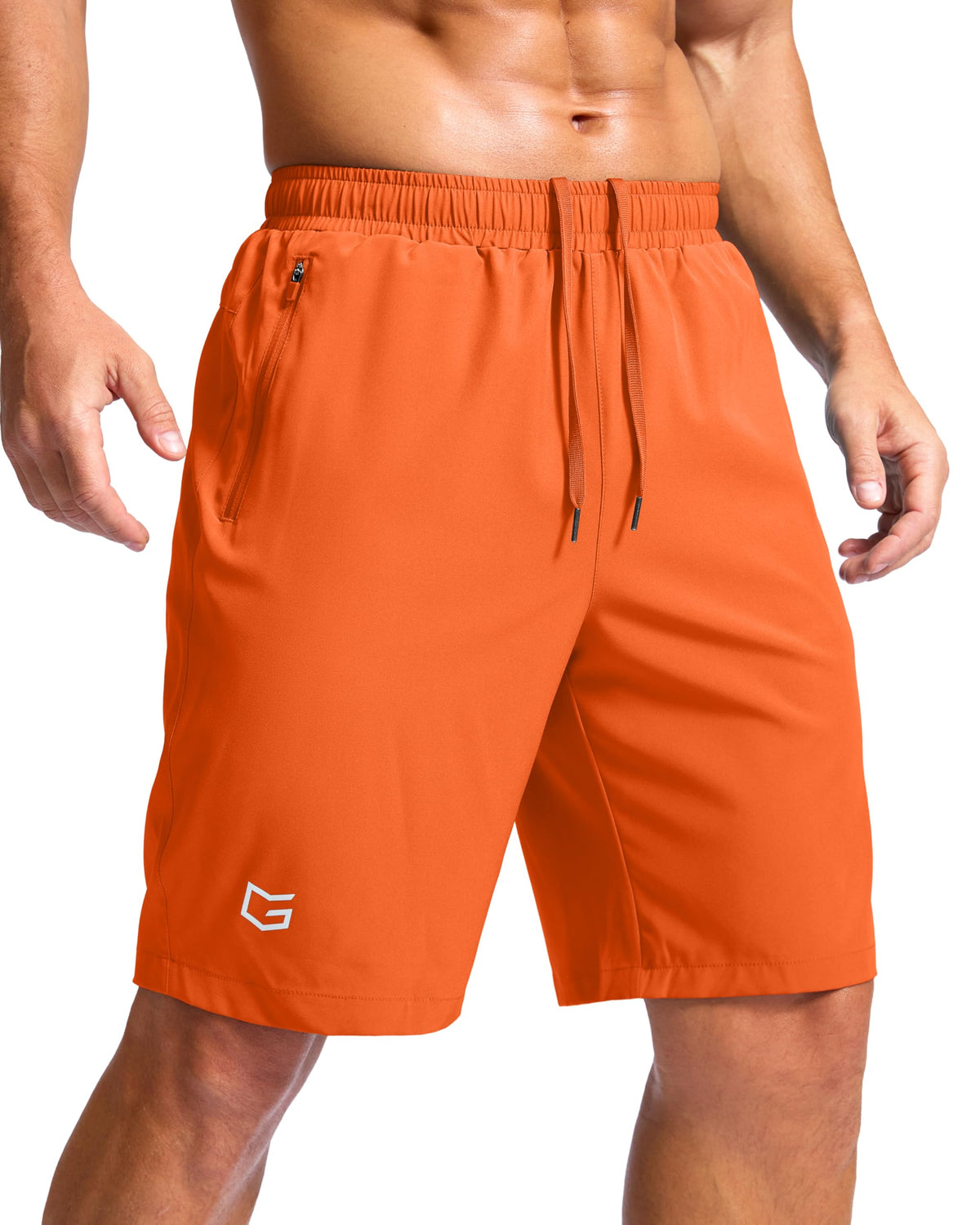 G Gradual Men's Athletic Running Shorts with 2 Zipper Pockets 7"/ 5"/ 9" Jansha Store