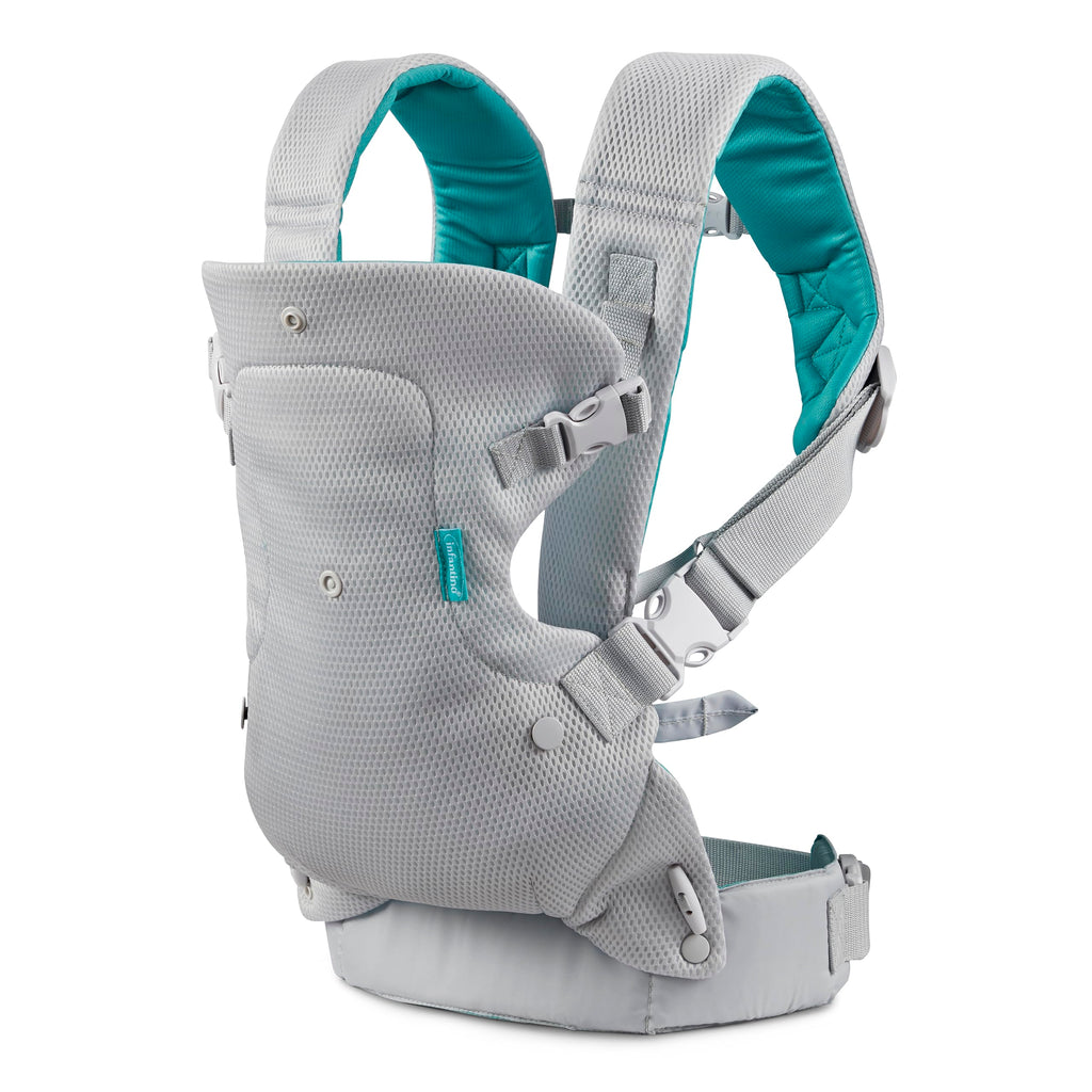 Infantino Flip 4-in-1 Baby Carrier Convertible Ergonomic, Rainbow Jansha Store