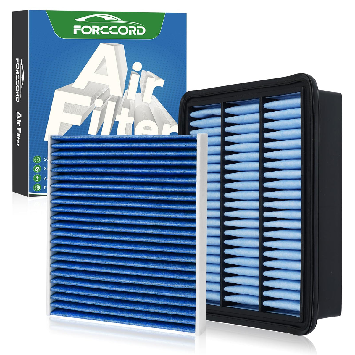 Cabin & Engine Air Filter Kit for Hyundai Elantra 2021-2026 (1.6L/2.0L Gas) Jansha Store