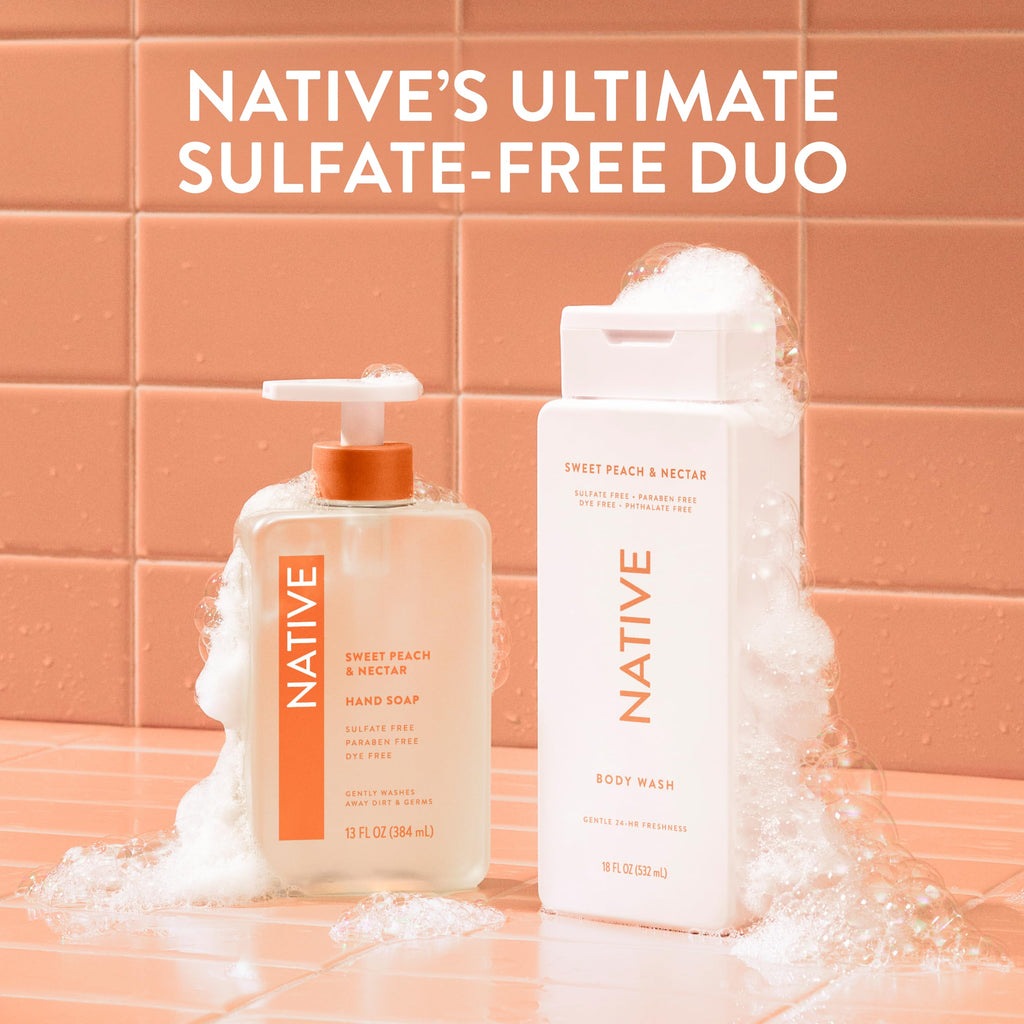 Native Clean Body Wash for Women & Men, Eucalyptus & Mint, 18 fl oz Jansha Store