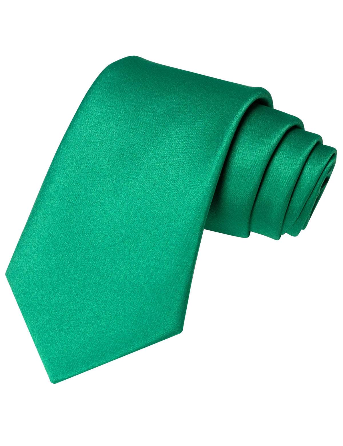 JEMYGINS Solid Color Tie Mens Necktie for Business and Wedding Jansha Store