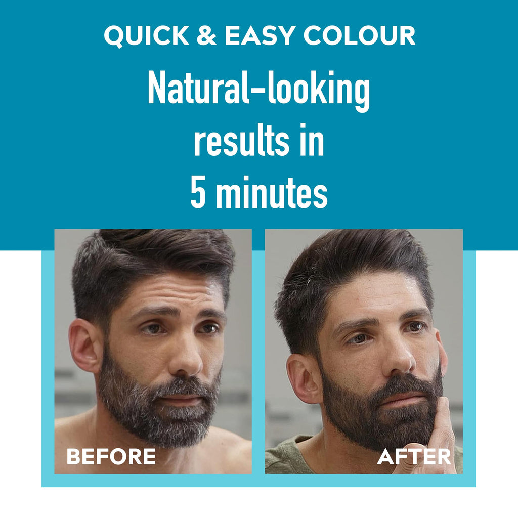 JUST FOR MEN Mustache & Beard Dye, Keratin, Light Brown M-25 (1 Pack) Jansha Store