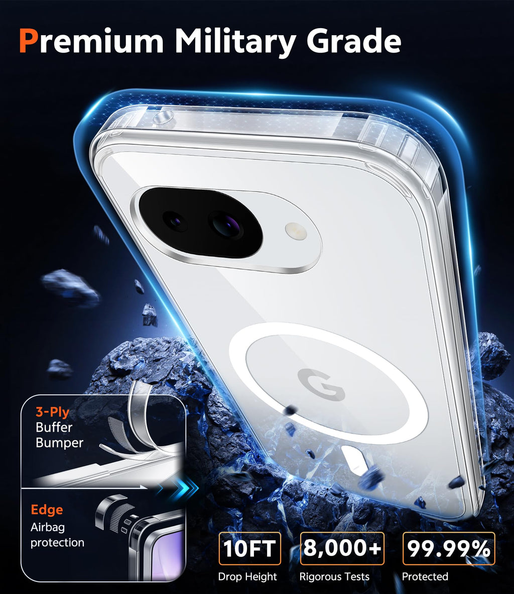 FNTCASE for iPhone 18 Pro Max/17 Pro Max Case Fit for Magsafe Jansha Store