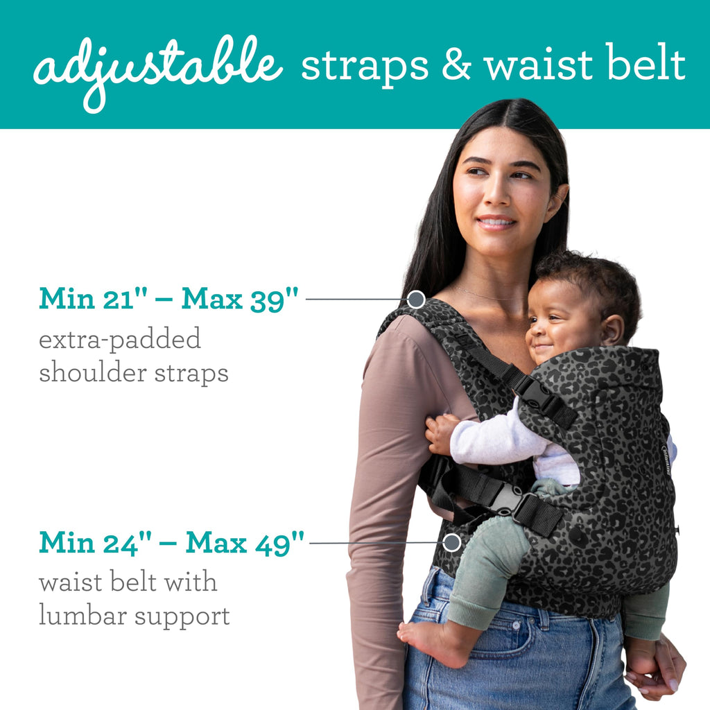 Infantino Flip 4-in-1 Baby Carrier Convertible Ergonomic, Rainbow Jansha Store