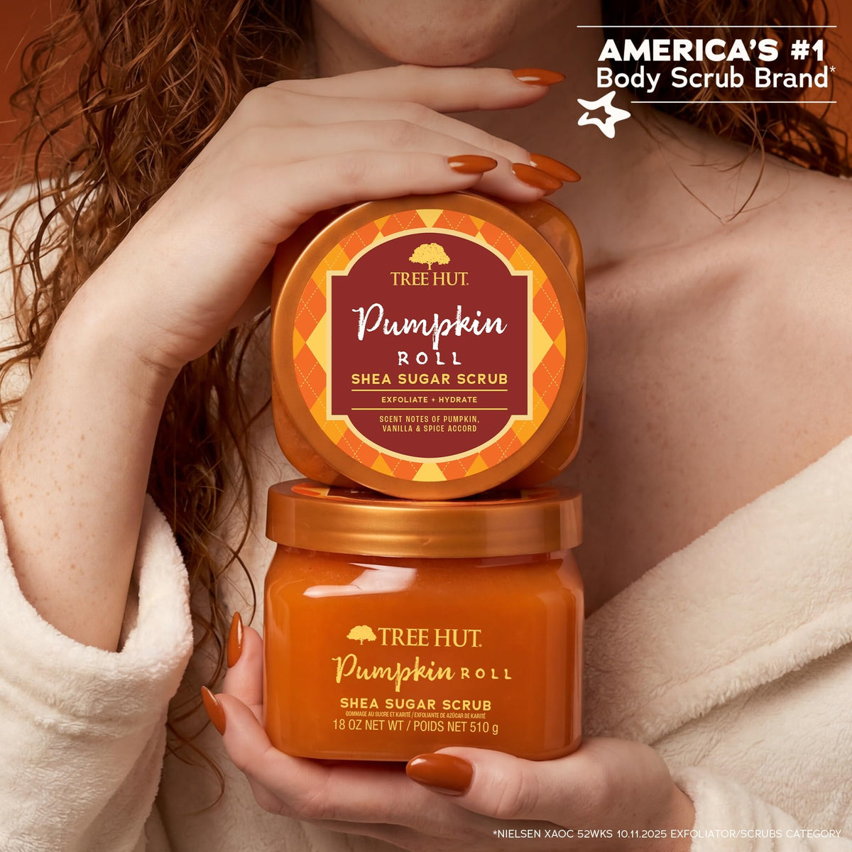 Tree Hut Apple Crumble Body Scrub, Fall Scented Body Care, 18 Oz Jansha Store
