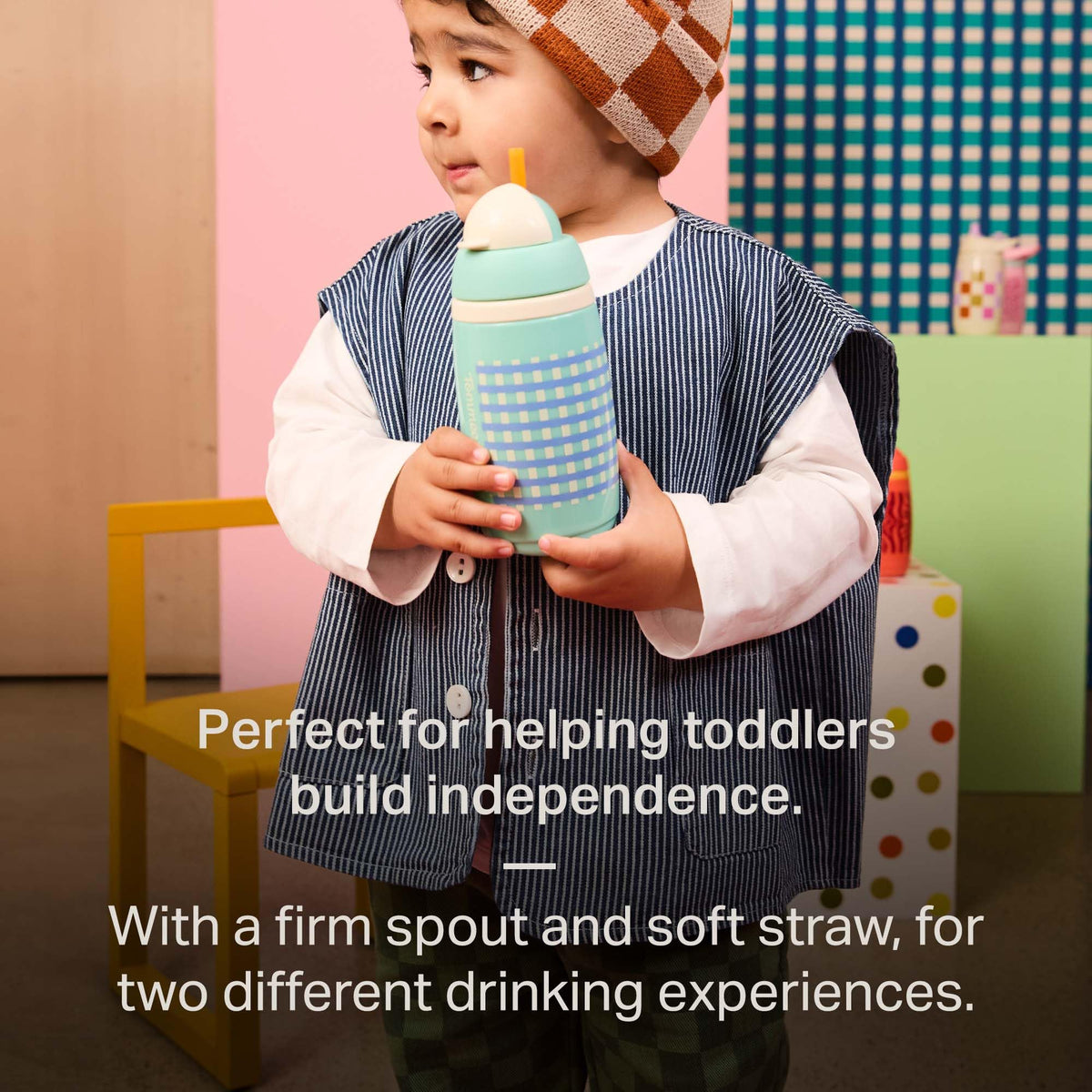 Tommee Tippee Toddler Sippy Cup, Sporty Spout, 1-3 Years, Insulated Jansha Store