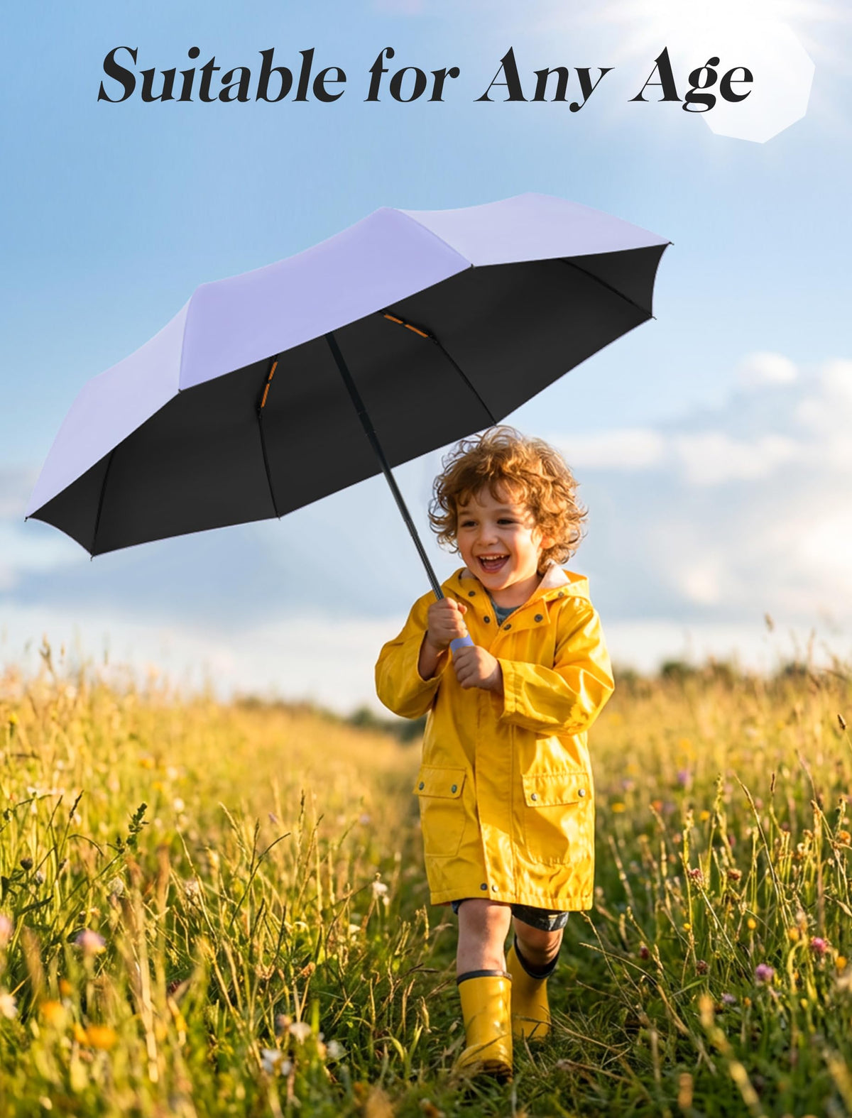 Seniny Windproof Travel Umbrella, Automatic Umbrellas for Rain, Portable & Compact Umbrellas for Backpack, Strong UV for Protection, Folding Small Sun Umbrella for Car, Walking Jansha Store