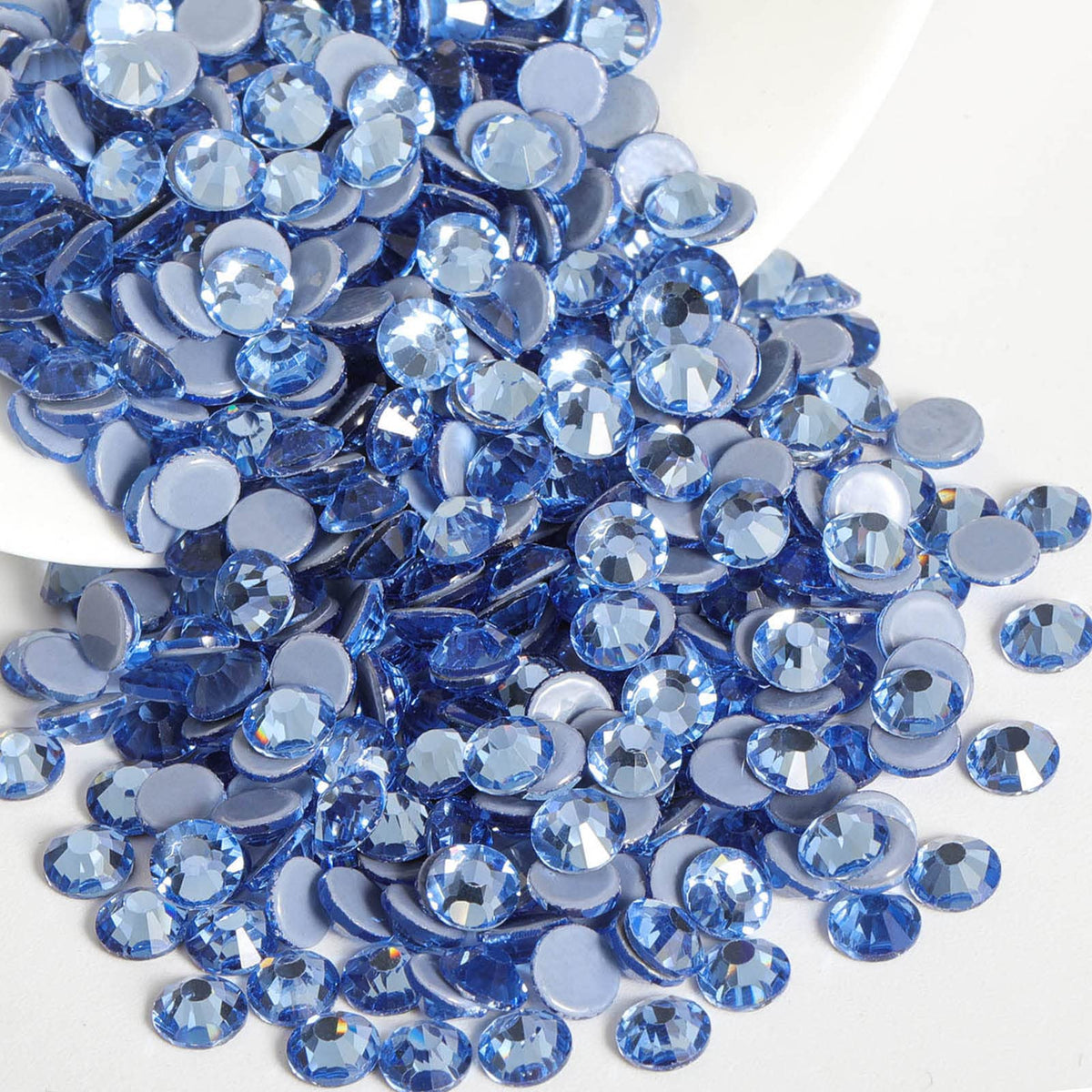Beadsland Hotfix Rhinestones, Sapphire AB, SS10, 2880pcs Jansha Store