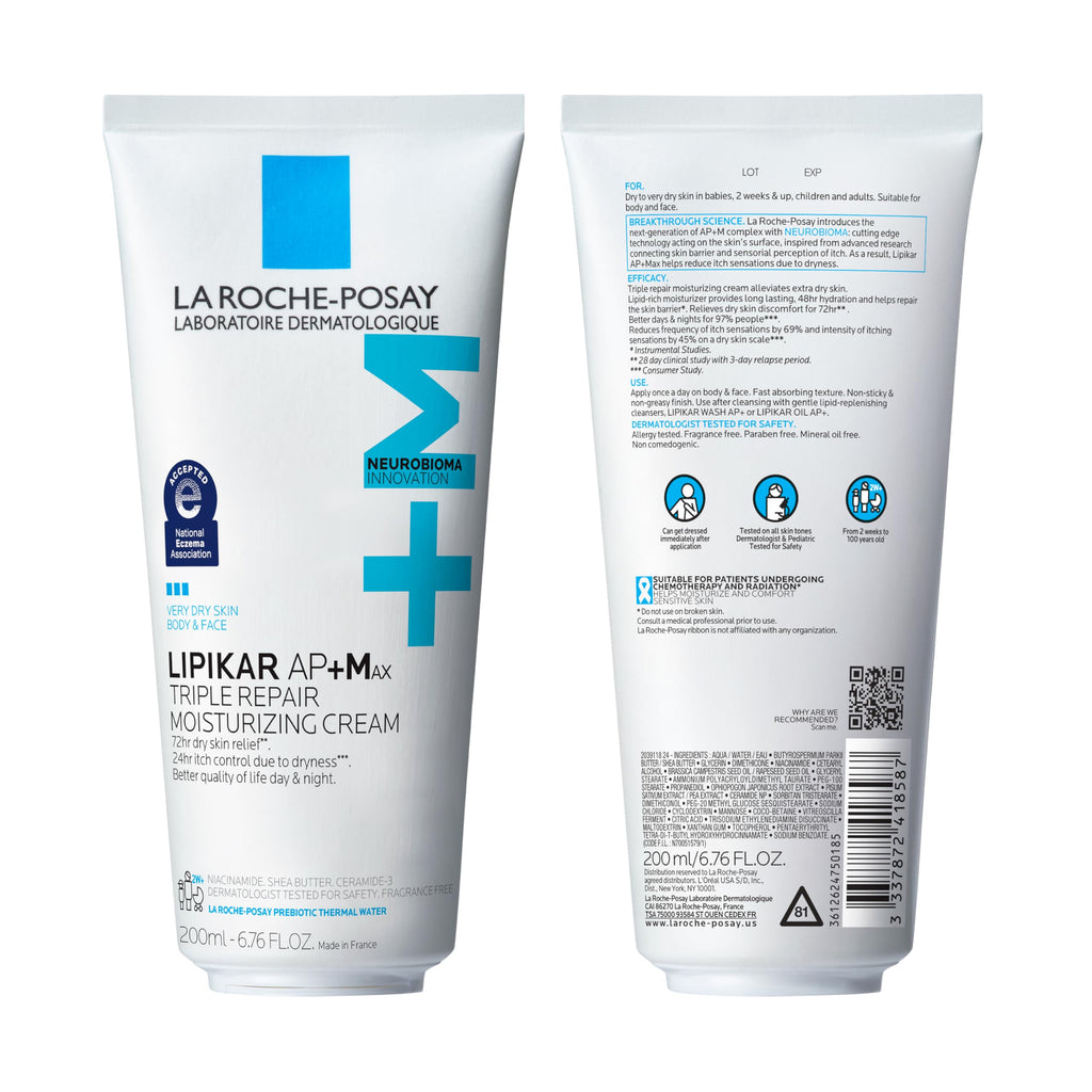 La Roche-Posay Lipikar AP+MAX Triple Repair Moisturizing Body Cream Jansha Store