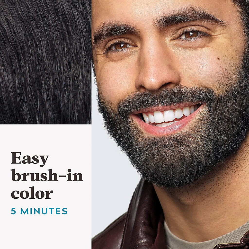 JUST FOR MEN Mustache & Beard Dye, Keratin, Light Brown M-25 (1 Pack) Jansha Store