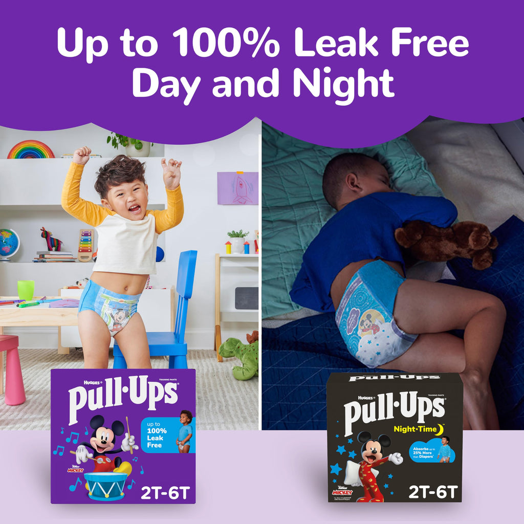 Pull-Ups Boys' Night-Time Potty Training Pants, Size 5T-6T, 44 Count Jansha Store