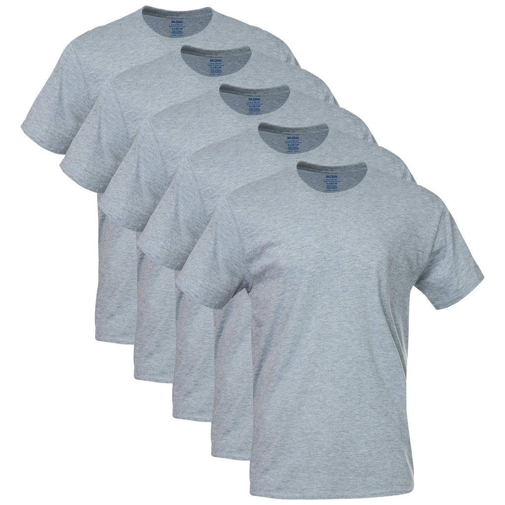Gildan Men's Crew T-Shirts, Multipack, Style G1100 Jansha Store