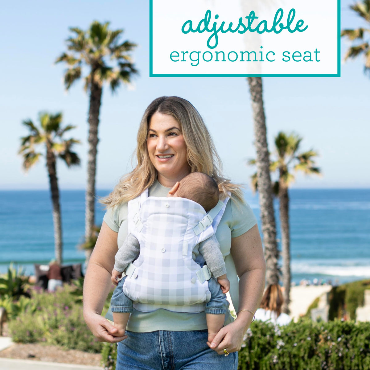 Infantino Flip 4-in-1 Baby Carrier Convertible Ergonomic, Rainbow Jansha Store