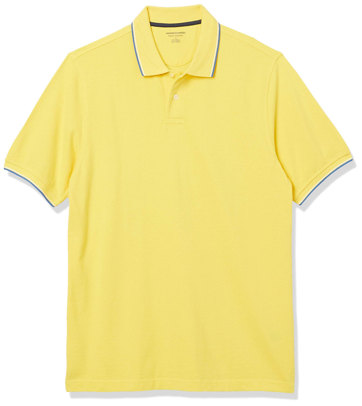 Amazon Essentials Men's Regular-Fit Cotton Pique Polo Shirt Jansha Store