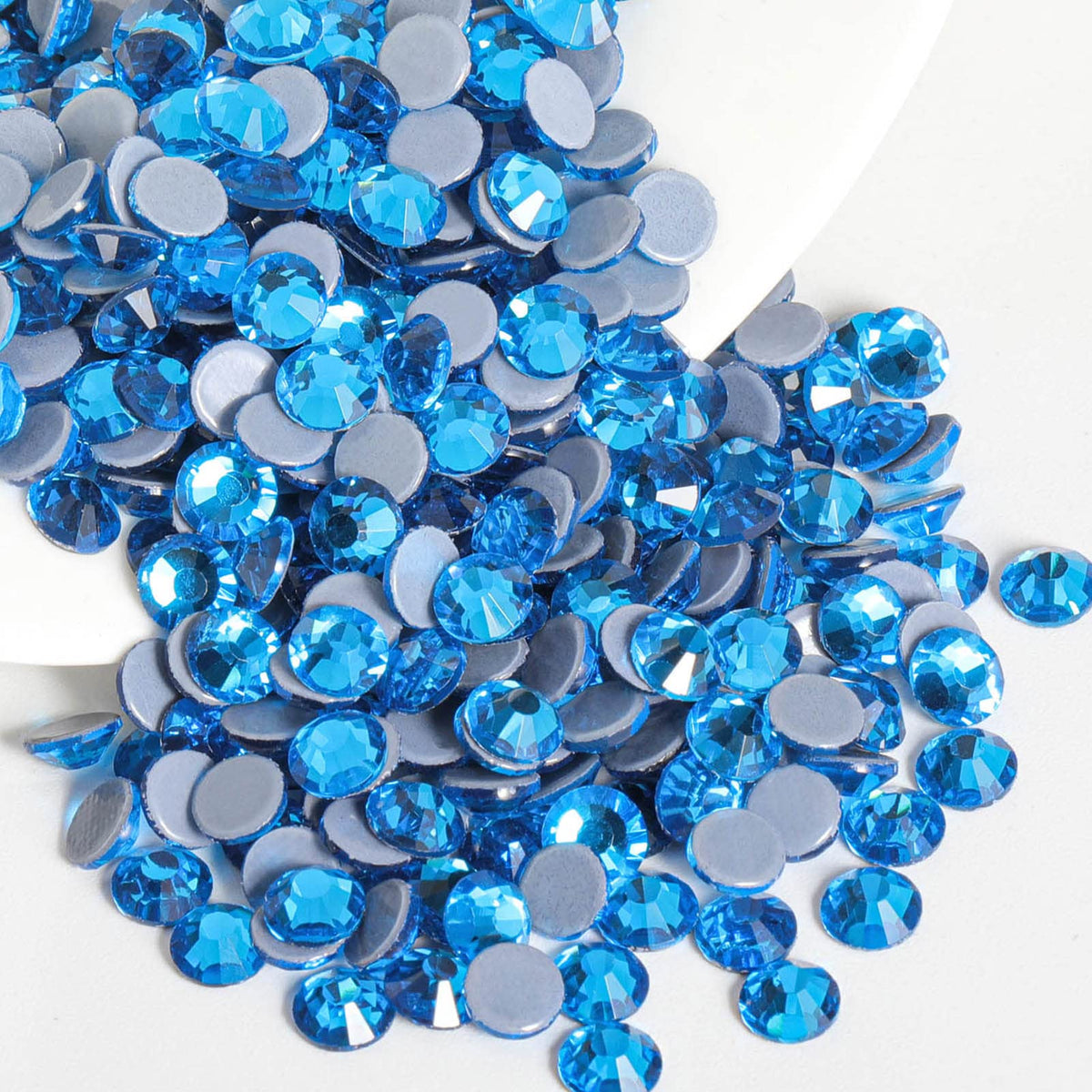 Beadsland Hotfix Rhinestones, Sapphire AB, SS10, 2880pcs Jansha Store