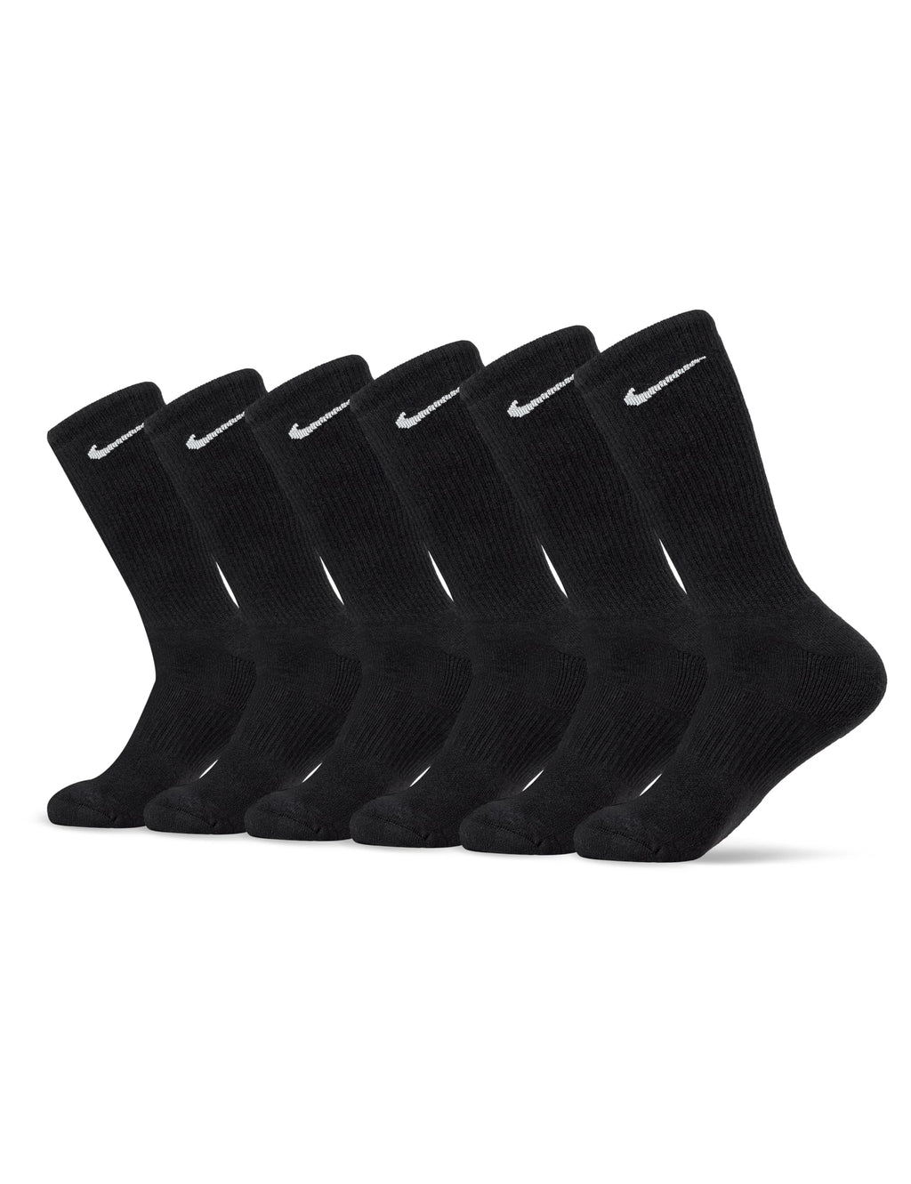 Nike Adult Everyday Cushioned Training Crew Socks (6-Packs) | Mens & Womens Jansha Store