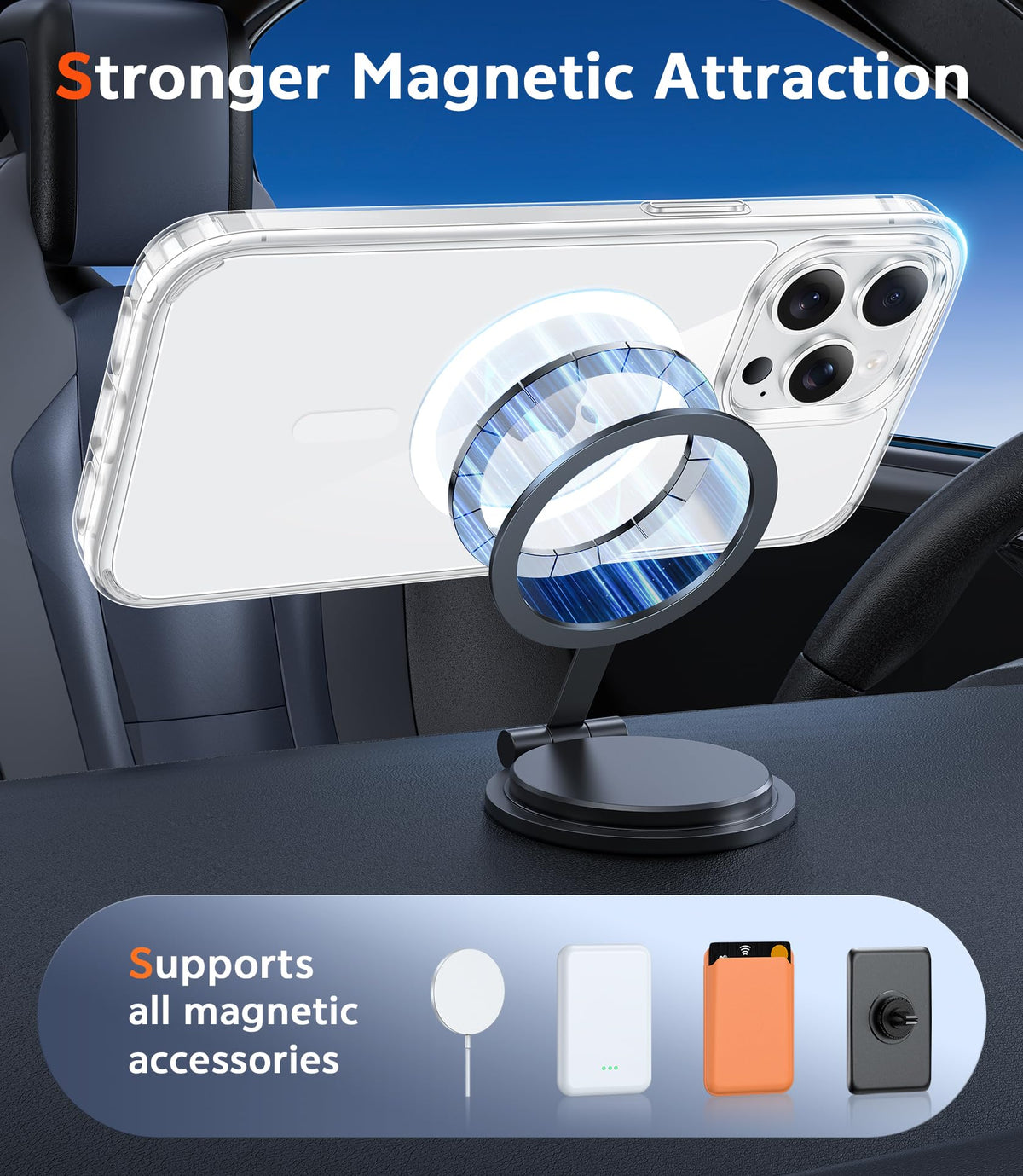 FNTCASE for iPhone 18 Pro Max/17 Pro Max Case Fit for Magsafe Jansha Store