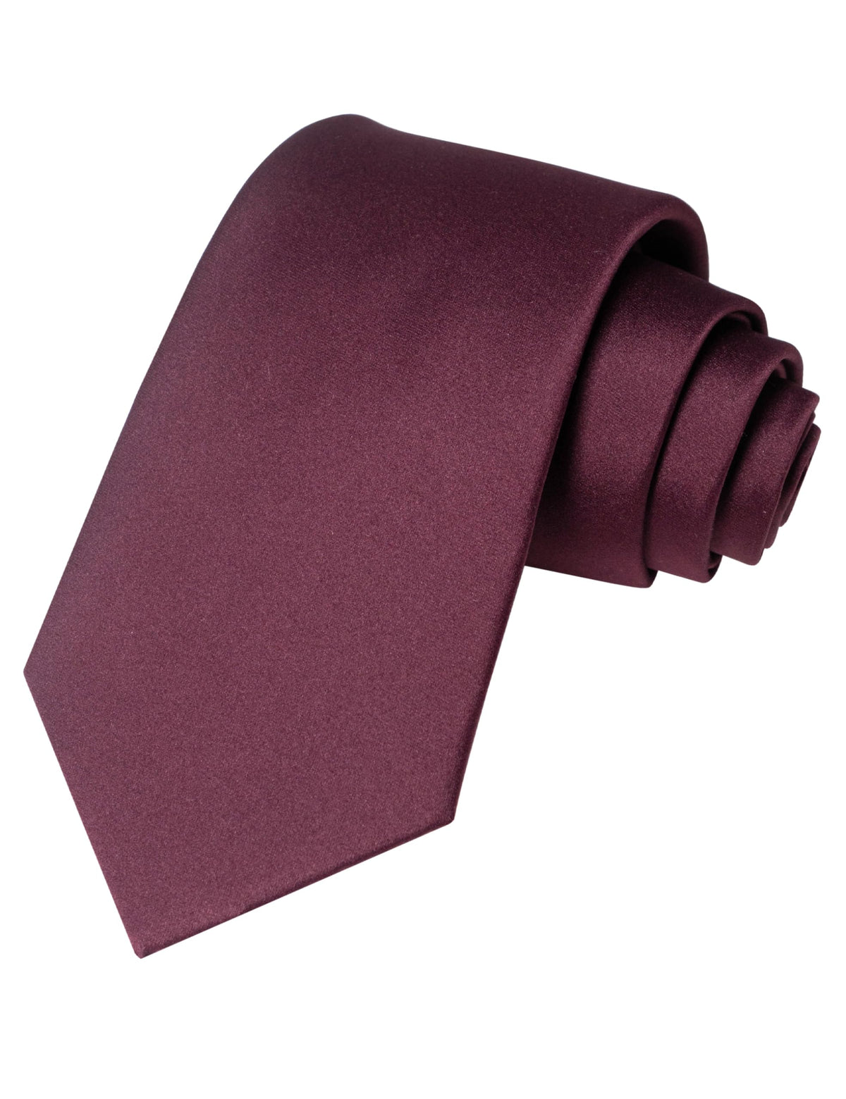 JEMYGINS Solid Color Tie Mens Necktie for Business and Wedding Jansha Store