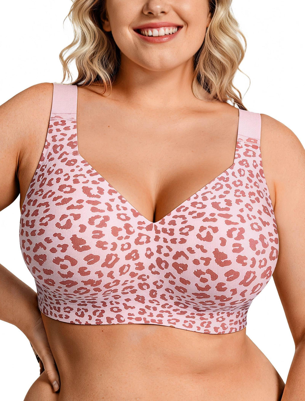 OEAK Womens Wireless Jelly Bras Plus Size Support Push Up Comfortable Bra Jansha Store