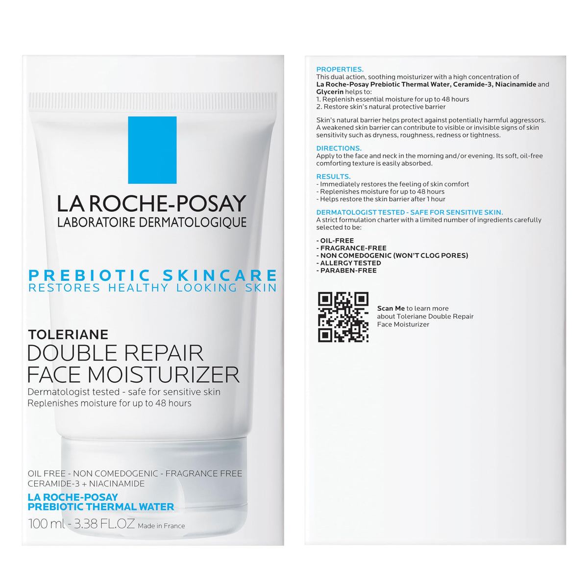 La Roche-Posay Toleriane Double Repair Face Moisturizer Jansha Store