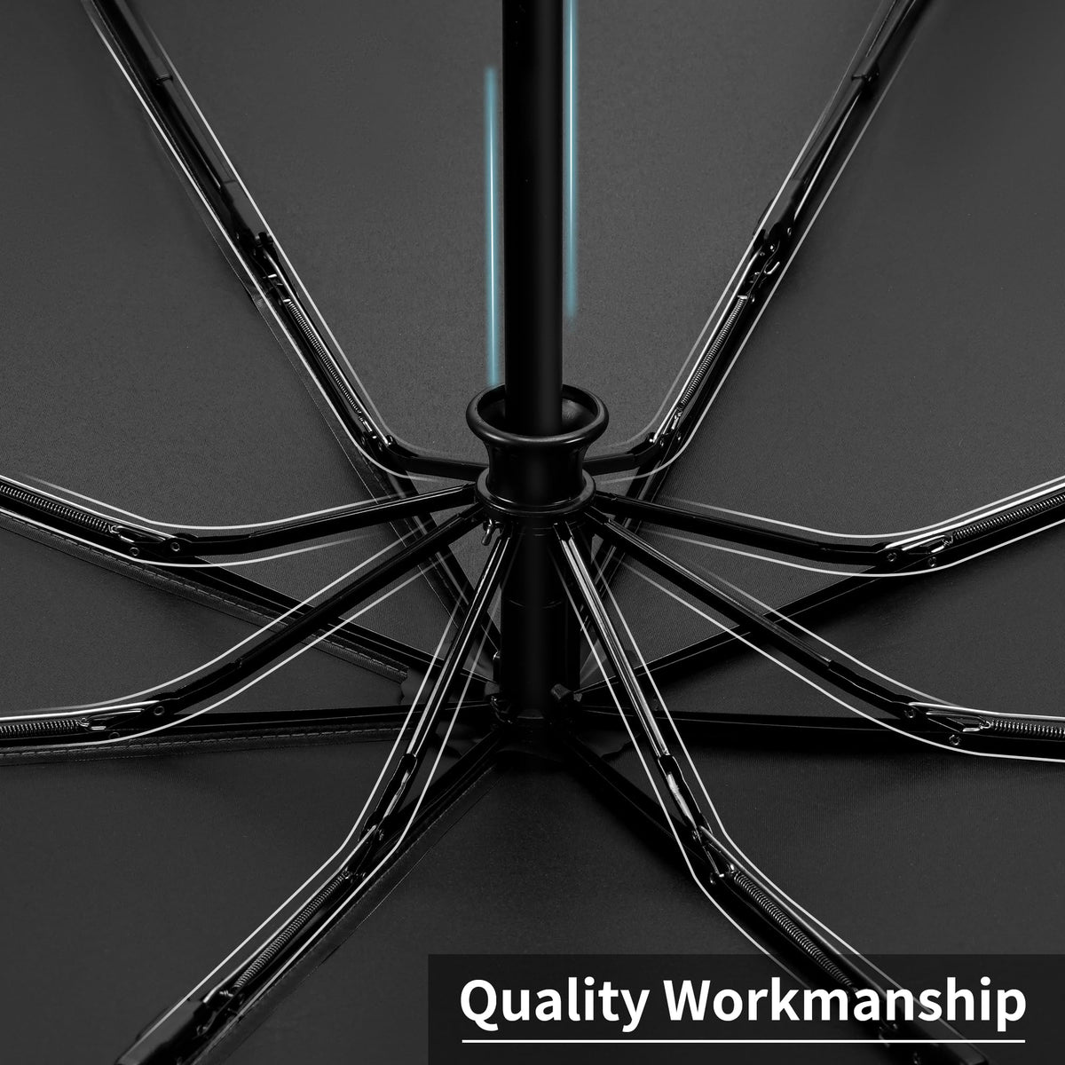 Seniny Windproof Travel Umbrella, Automatic Umbrellas for Rain, Portable & Compact Umbrellas for Backpack, Strong UV for Protection, Folding Small Sun Umbrella for Car, Walking Jansha Store