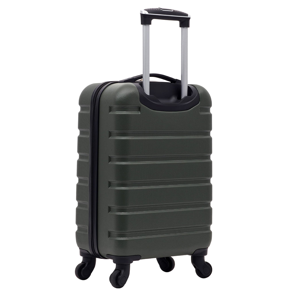 Wrangler 22" Hardside Spinner Carry-On Luggage, Teal Jansha Store