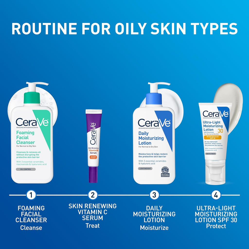 CeraVe Daily Moisturizing Lotion, Face and Body Lotion, Skin care, 19oz Jansha Store