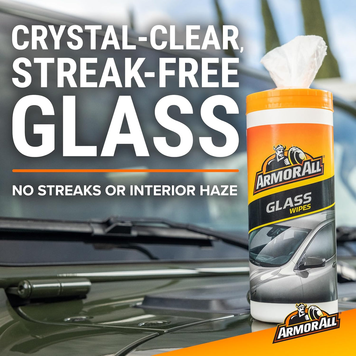 Armor All Car Cleaning Wipes, 90 Ct - Interior, Protectant & Glass Wipes Jansha Store