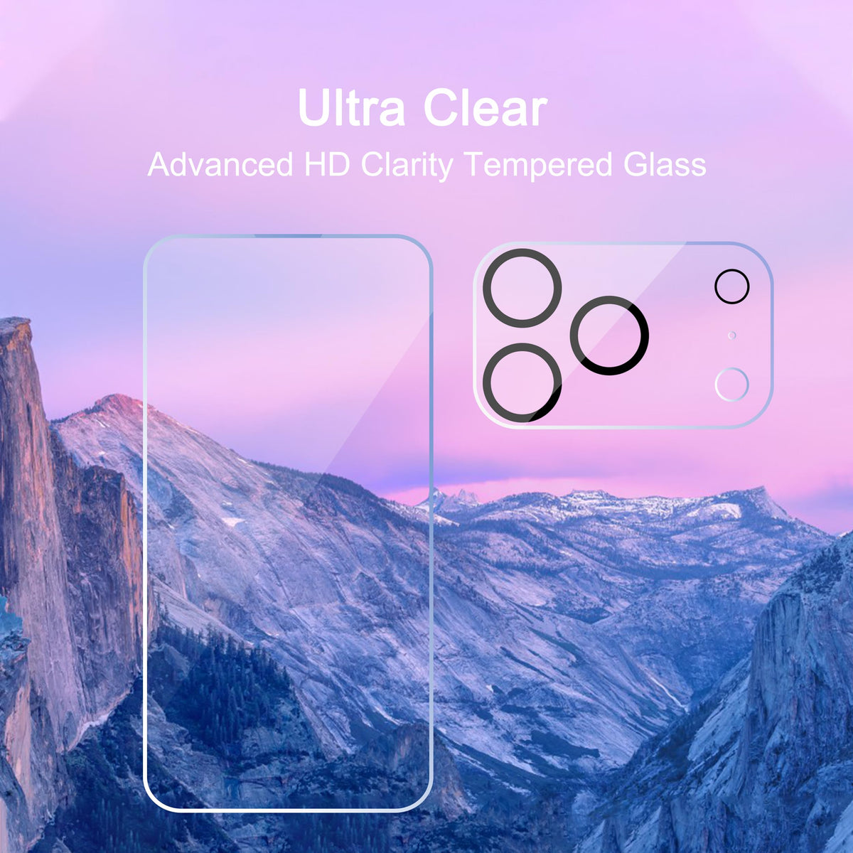Ailun Screen Protector + Camera Lens Protector for iPhone 16 Pro, 3+3 Pack Jansha Store
