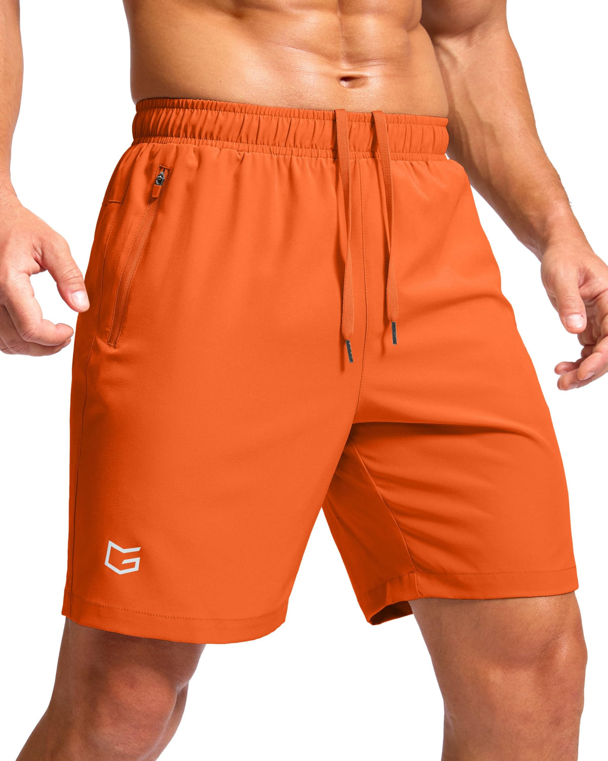 G Gradual Men's Athletic Running Shorts with 2 Zipper Pockets 7"/ 5"/ 9" Jansha Store