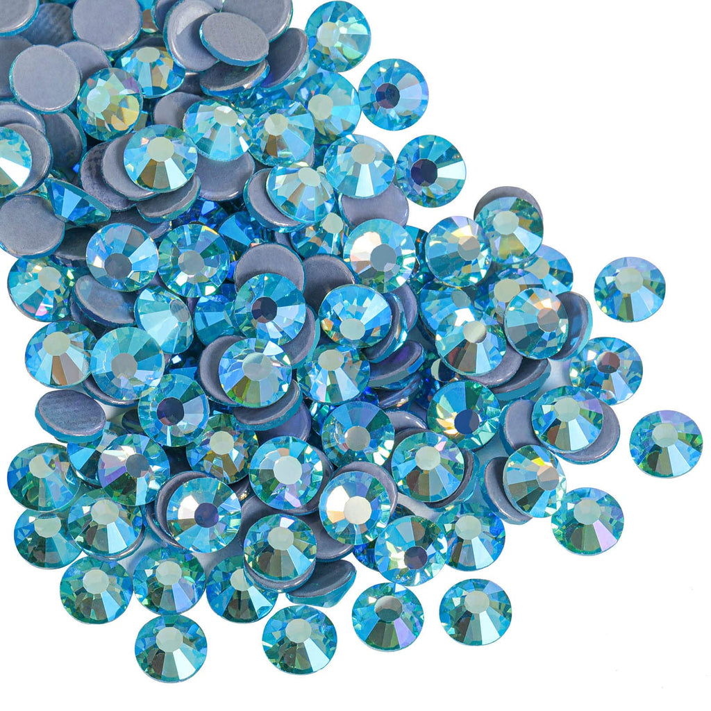 Beadsland Hotfix Rhinestones, Sapphire AB, SS10, 2880pcs Jansha Store