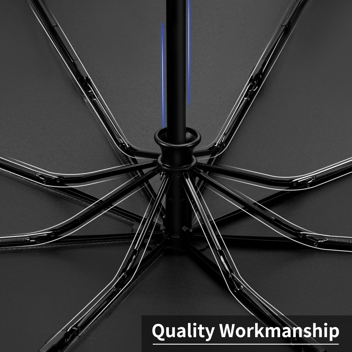 Seniny Windproof Travel Umbrella, Automatic Umbrellas for Rain, Portable & Compact Umbrellas for Backpack, Strong UV for Protection, Folding Small Sun Umbrella for Car, Walking Jansha Store