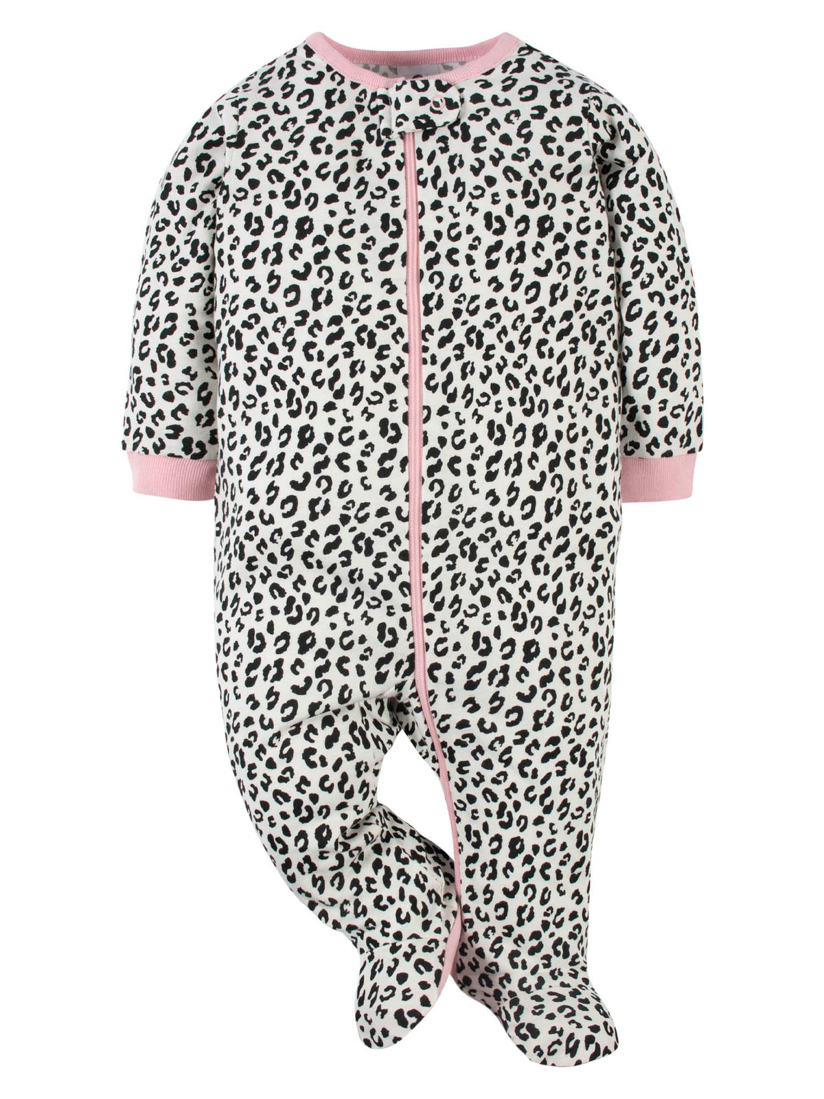 Gerber Baby Girls 4-Pack Sleep 'N Play Footie Jansha Store