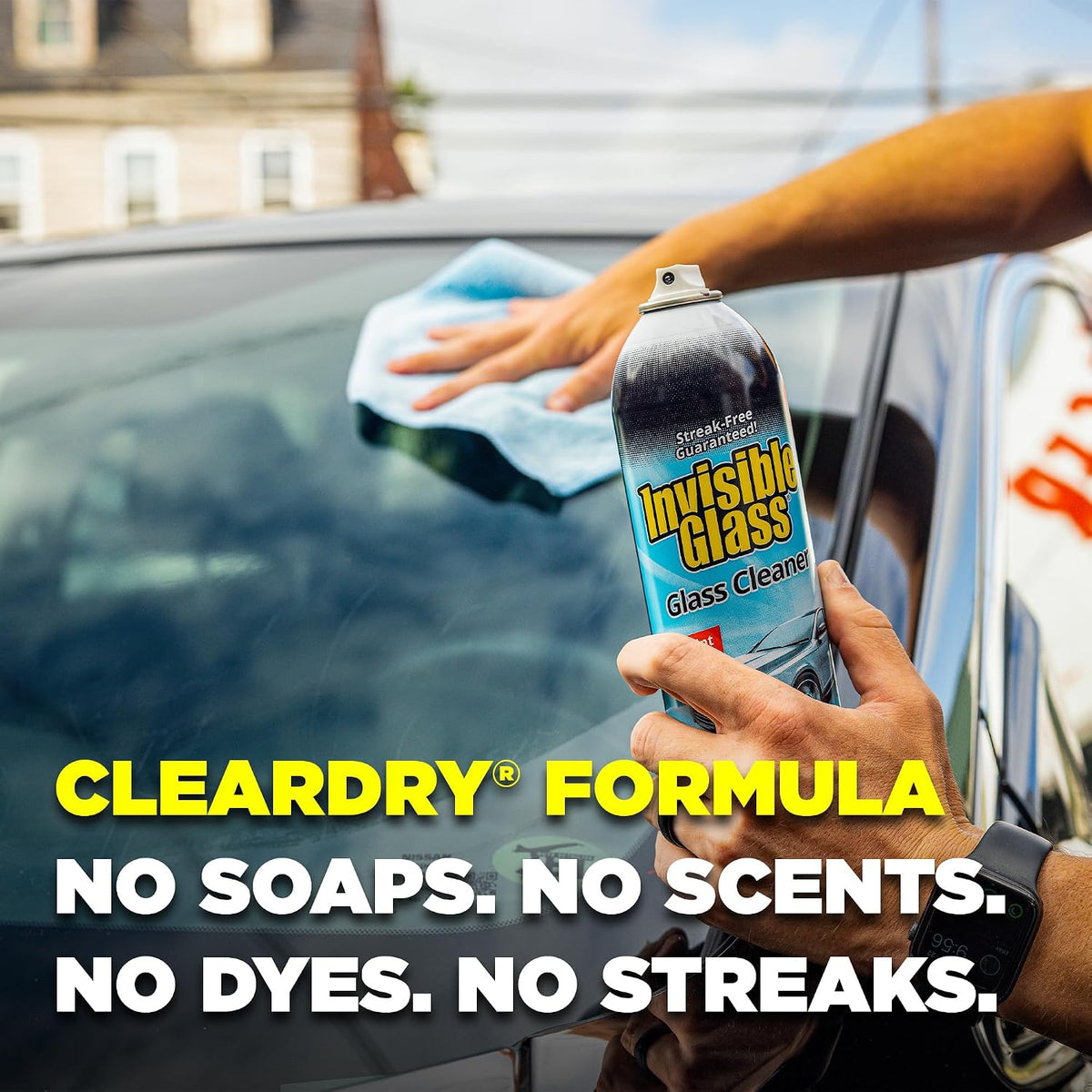 Invisible Glass Auto Glass Cleaner Foaming Spray, 19 oz, 91164 (Pack of 2) Jansha Store