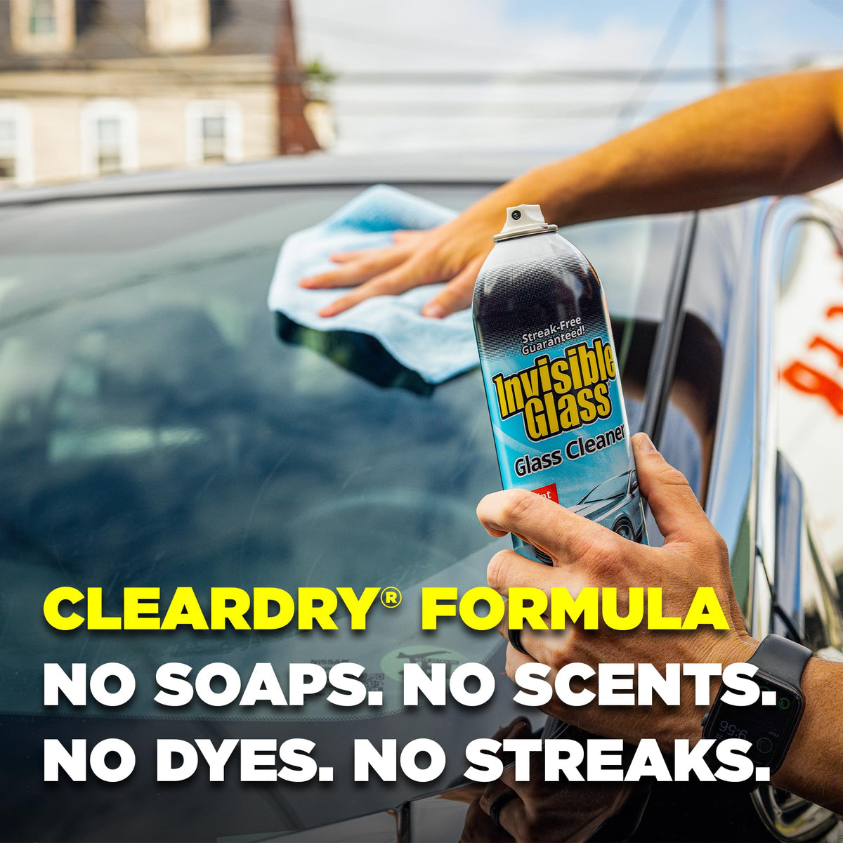Invisible Glass Auto Glass Cleaner Foaming Spray, 19 oz, 91164 (Pack of 2) Jansha Store