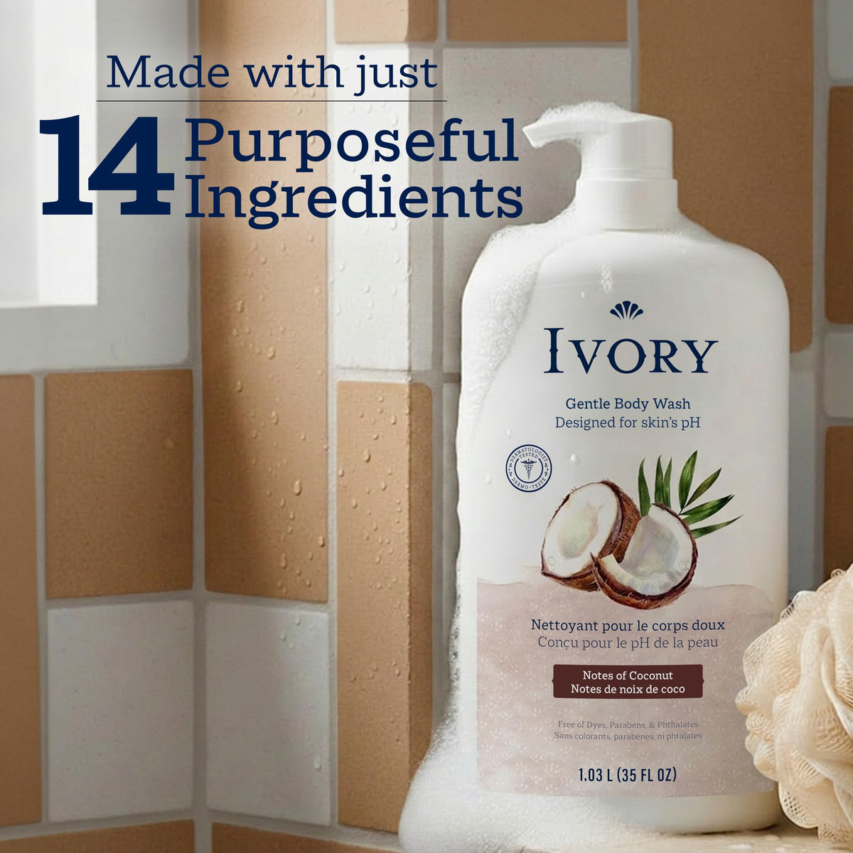 Ivory Body Wash Designed for the Whole Family, Original Scent, 35 fl oz Jansha Store
